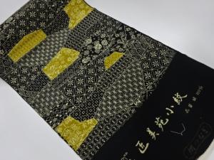 アンティーク　正絹　紬　着尺反物